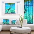 thumbnail image 1 of Open Window to Gorgeous Seashore - Uvre d'Art Moderne sur Toile, 1 of 3