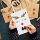 thumbnail image 3 of Small Gift Bags with Handles Bulk 50 pcs Sturdy Paper Bags White for Wedding Party Favor Bags, Grocery Store Bags, Retail Merchandise Bags Gift Bags, 3 of 5