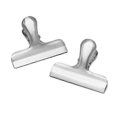 thumbnail image 2 of Bag Clips, Heavy Duty Stainless Steel Chip Clips, Set of 8 Grocery Bag Clips, Great for Kitchen Office Seal Coffee Bags, Paper Chips - 9 Piece Set, 2 of 5