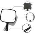 thumbnail image 3 of Espejo de mano HUOGUO Face Mirror Professional Black, 3 of 5