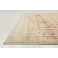 thumbnail image 5 of 8' x 11.25' Beige and Rust Red Medallion Traditional Rectangular Area Throw Rug, 5 of 8