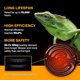 thumbnail image 4 of Lámpara de calor con emisor de calor de cerámica, 150 W, para reptiles, 150 W, 4 of 5
