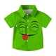 thumbnail image 3 of Las Niñas Serán Niñas Bruja Camisa Linda Impresión con Bolsillo Camisa de Manga Corta Casual para Niños Niños Camisa de Vestido de Manga Corta, 3 of 8