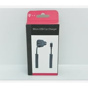New OEM T-Mobile 3.4A Black Micro USB Car Charger