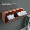 thumbnail image 4 of Bearachild Organizador de baño Caja de almacenamiento de plástico resistente al agua Solución de estante fácil de limpiar Caja de Type3 NO3, 4 of 6