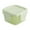 A-Green, variant on Yum Time Food Storage,Mini Plastic Food Storage Containers with Lids Small Airtight Containers Square School Lunch Containers for Children Leftover Food Containers,1*Storage Box