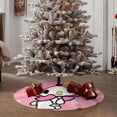 thumbnail image 3 of Lsque Sanrio Print Christmas Tree Skirt with Ties and Velcro,Xmas Holiday Decorations, Adjustable Tree Skirt-48", 3 of 6
