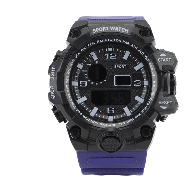 Reloj Impermeable Para Niños, Cronógrafo A Prueba De Golpes, Reloj De Pulsera Fácil De Leer, Resistente Al Agua Para Niños, Alarma Para Exteriores
