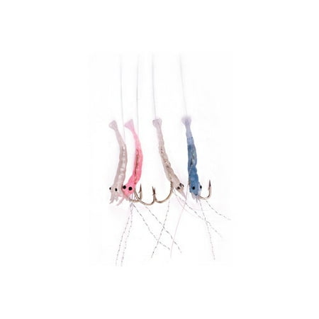 - Lazer Sharp Bait Rig Shrimp, Multi-Colored Nickel