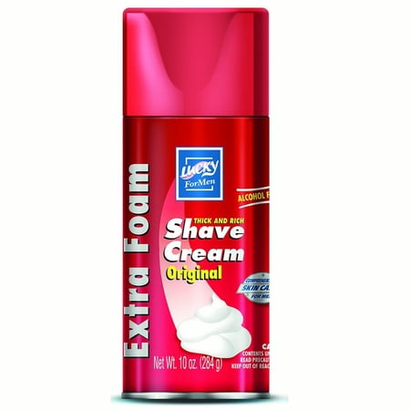 Lucky Super Soft Shaving Foam, Original, 10 Oz