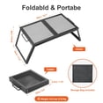thumbnail image 2 of Parrilla plegable para fogatas Odoland, 50 x 30 cm, acero pesado, 2 of 7