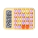 thumbnail image 3 of Calculadora silenciosa con teclas mecánicas a color, dispositivo electrónico a batería para oficina y universidad., 3 of 12