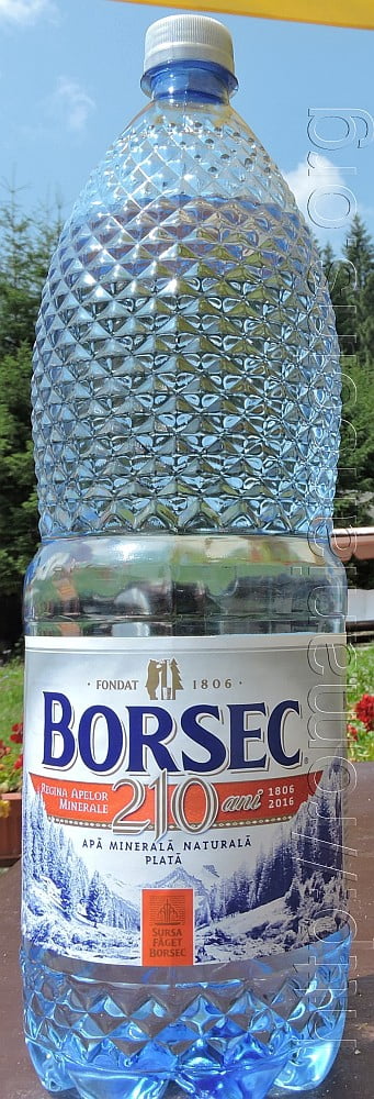 Borsec Natural Mineral Water Not Carbonated 6 Count, 2 Liters Each