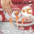 thumbnail image 6 of HUIACONG Claus Santa Golf Cart Seat Cover Easy to Clean Comfortable Golf Cart Seat Protector Cover Easy to Install Protection Interior Accessories Suitable for EZGO Yamaha Club Cars, 6 of 7