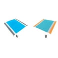 thumbnail image 4 of Manta de playa Yuarrent impermeable Gris Blanco Azul Estera a prueba de arena, 4 of 6