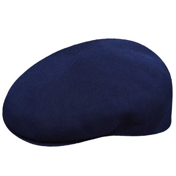 Kangol Men's Tropic 504 Flat Cap, Navy, X-Large