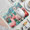 thumbnail image 2 of Alpaca 8.3x9.8 Inch Square Desk Mat with Non-Slip Rubber Bottom for Office and Gaming – Printed Mouse Mat, Desk Mat, Gaming Mouse Pad, 2 of 6