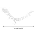 thumbnail image 3 of LHX - Banderines decorativos colgantes para fiesta de cumpleaños, diseño de esqueletos de dinosaurios, guirnalda para fiesta, 3 of 8