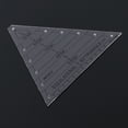 thumbnail image 3 of JZROCKER Equilateral for Triangle Sewing Ruler Drawing Drafting MeasureTemplate DIY Cloth, 3 of 7