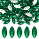 thumbnail image 1 of Uxcell 100 Pack Rhinestones de Ojo de Caballo 0.79" x 0.35" Pegatinas de Rhinestones Planos de Acrílico para Manualidades de Bricolaje Verde Oscuro, 1 of 6