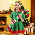 thumbnail image 6 of Alaiyaky Christmas Elf Costume Unisex Carnival Cosplay Outfit Accessory Unisex Fancy Dress Halloween Party, 6 of 9