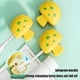 thumbnail image 5 of Accesorios de baño Portacepillos de dientes con forma de hongo, funda de viaje para cepillo de dientes, tapa protectora antipolvo para cabezal de cepillo de dientes, estuche de almacenamiento portátil, 5 of 6