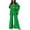 Green, variant on TJAZFJPA Tracksuit for Women 90S Womens Loungewear Set 2 Piece Sweatsuits Outfits Casual Pleated Long Sleeve Button Down Shirt and Palazzo Pants Sweatsuits for Women Grey Clubbing Outfits