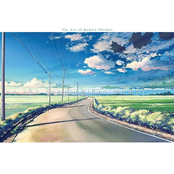 A Sky Longing For Memories The Art Of Makoto Shinkai Paperback Walmart Com