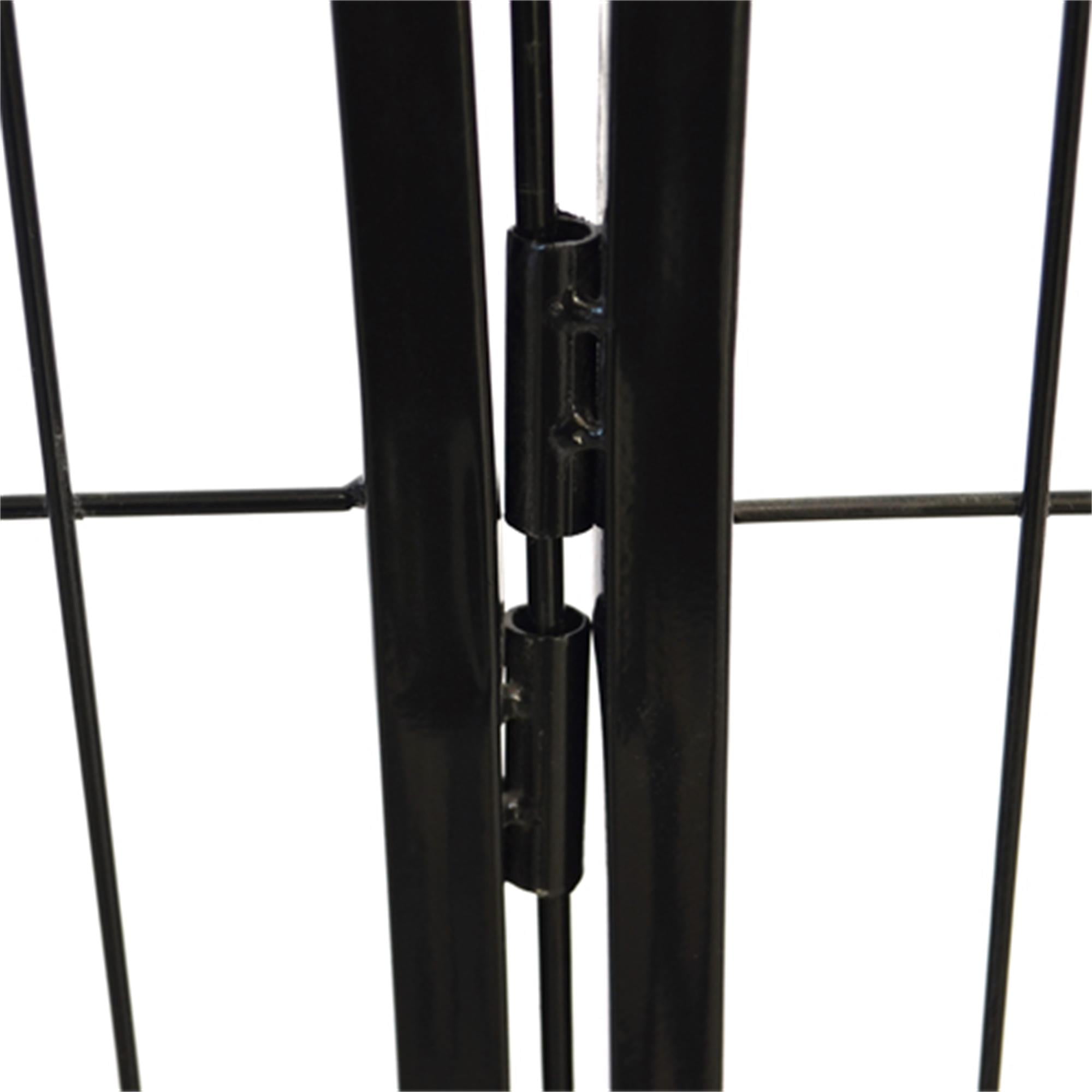 Pefilos 8-Panels Dog Playpen Outdoor 31.5"x40" Dog Pen Large Indoor Metal Puppy Pet Playpen for Small Dogs Run Fence / Iron Pet Dog Playpen, Black Pefilos 8-Panels Dog Playpen Outdoor 31.5"x40" Dog Pen Large Indoor Metal Puppy Pet Playpen for Small Dogs Run Fence / Iron Pet Dog Playpen, Black