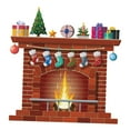 thumbnail image 3 of Etiqueta de la pared de de Navidad, decoración de Navidad, etiqueta de la ventana del arte de la pared extraíble para la decoración del, 3 of 8