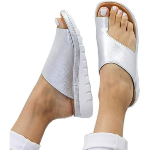 Xishao Sandalias Corrector De Juanetes Ortopédicos Viaje Verano Playa para La Mujer Se Adapta A La Mayoría De Los Pies Piel Sintética Reducen El Dolor De Juanetes Respirable Zapatos Xishao ropa