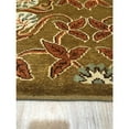 thumbnail image 4 of EORC Rust Handmade Wool Transitional Ningxia? Rug, 9'x 12', 4 of 4