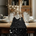 thumbnail image 3 of YuanLu Glitter Sequin Table Runner for Wedding, Party, Birthday – Sparkling Elegant Table Decor for Holiday, Easter, Christmas, Bridal Shower – Wrinkle-Free & Reusable, 3 of 7