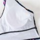 thumbnail image 5 of Trajes de Baño de Bikini de Mujer con Correas Impresas V Sexy Split Set de Tres Piezas, Diseño de Corte Alto para la Piscina de Playa Y las Vacaciones de Verano, 5 of 9
