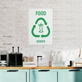 thumbnail image 5 of Waste Food Scraps Sign Safe Sign, Signs Outdoor, 12 X 8 In, Sign For Home, Business, Driveway Alert, 5 of 6