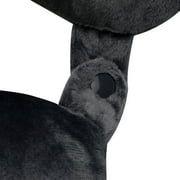 Protege Microfiber Neck Pillow, Black, One Size