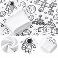 thumbnail image 6 of WOYY Kids DIY Coloring Pajamas Long Sleeve Top Pants Kids Sleep Set Nightwear, Sizes 2-9, 6 of 6