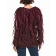 thumbnail image 2 of HL Affair womens  Top, m, Purple, 2 of 3