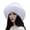 Silver, variant on 2026 New Winter Hats for Women,Warm Faux Mink Fur Hat,Windproof and Cozy Design Slouchy Beanie for Women,White