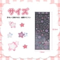 thumbnail image 5 of Unique Bargains Adhesive Cute Multi-Purpose Decorations Mixed Color Stickers Black, 5 of 6