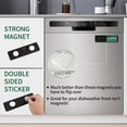 thumbnail image 4 of DEBGFS Premium Clean Dirty Dishwasher Magnet Sign, New Large Slide Dishwasher Indicator with Strong Sticky Tab,Black, 4 of 5