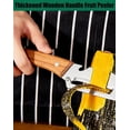 thumbnail image 3 of Zero Snag Wooden Peeler, Zero Snag Wooden Kitchen Tool, Multi-Functional Vegetable Peeler for Kitchen, 2-in-1 Stainless Steel KitchenTool, for Fruit Potato (1pcs), 3 of 7