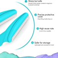 thumbnail image 2 of EXLEAF 2026 New Eyebrow Razor,Face Razors for Women Face Shavers,Professional Multipurpose Exfoliating Dermaplaning Tool,Facial Hair Removal with Safety Cover,Leaving Soft Skin Without Any Scratching, 2 of 6
