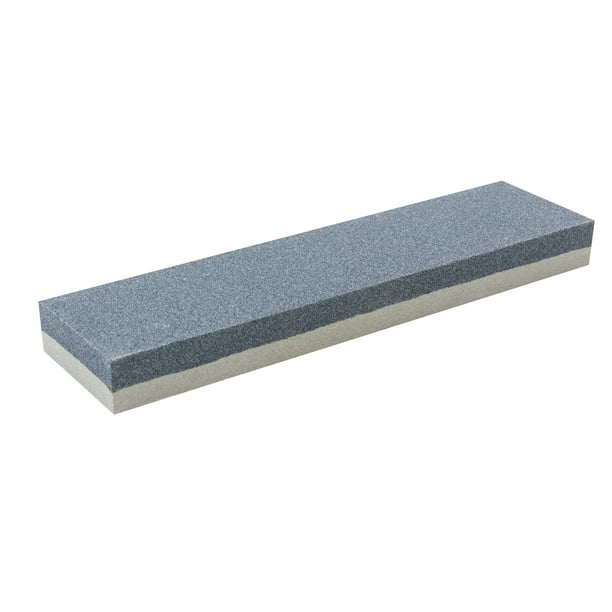 Smith's 8" Dual Grit Combination Sharpening Stone, Coarse, Extra Coarse