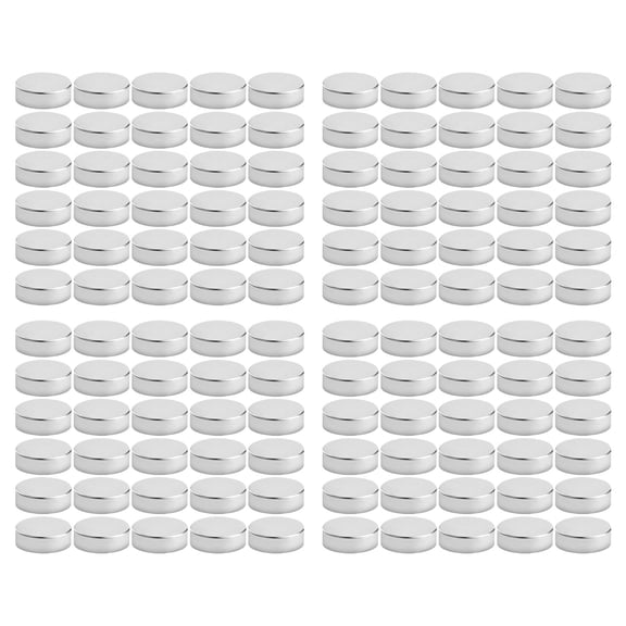 NKOOGH 120Pcs Small Round Magnets 5x2mm for Whiteboards and DIY Crafts