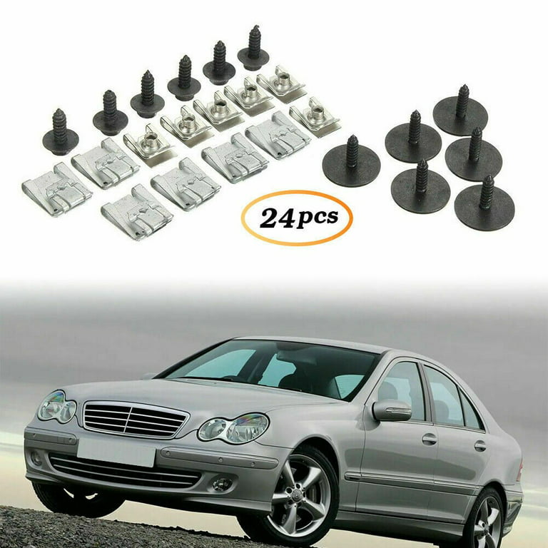 date Individuality Chap Engine Undertray Fasteners Clips Screw For Mercedes-Benz C-Class W203 W204  CL203 - Walmart.com