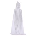 Hirigin Halloween Cosplay Hoodies Cloak, Solid Color Velvet Floor