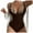 Coffee, variant on PMUYBHF Two Piece Bathing Suits for Women Swim Shorts Women Women Fashion and Sexy Swimsuit Body Covering Hot Spring Swimsuit