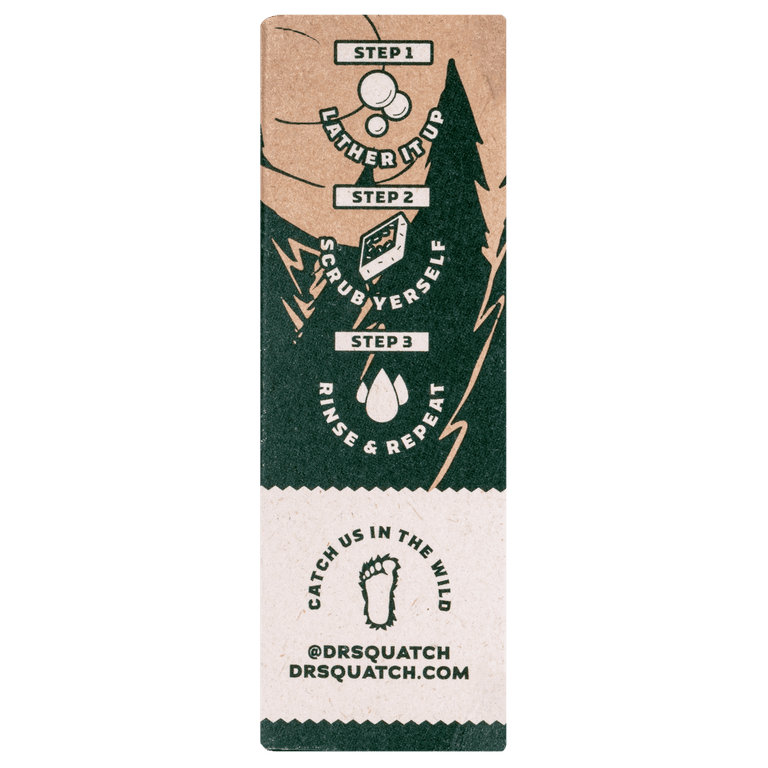  Dr. Squatch Men's Natural Soap and Hair Care - Snowy