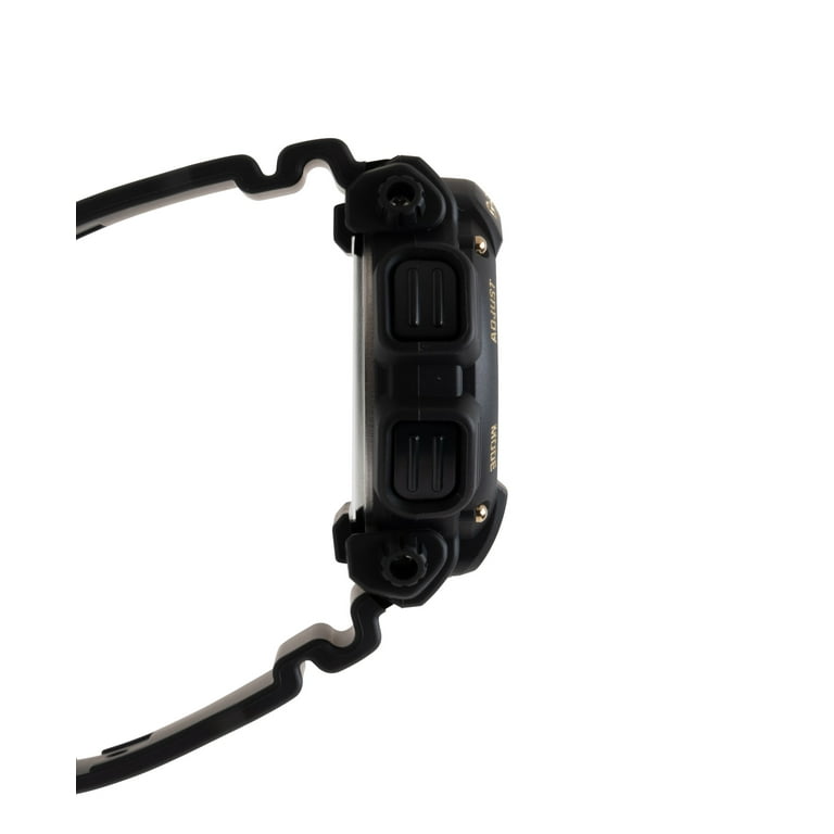 Free Shipping! Casio Men's Digital Black and Gold Resin